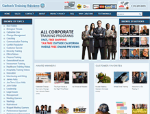 Tablet Screenshot of carltonstraining.com